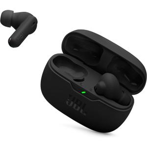 JBL Vibe Beam 2 - True Wireless Noise Cancelling Earbuds with JBL Pure Bass Sound & Smart Ambient technology, 4mics for crisp, clear calls, up to 40Hrs of Playback, IP54 Dust & Water resistant (Black)