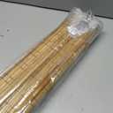Cordless Bamboo Roman Shades, Light Filtering Bamboo Shades Blinds Window Treatment Roll Up Blind for Windows, 34" W x 64" H, Natural