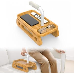 Portable Couch Standing Aid with Organizer Tray, 350 lbs Support Mobility Helper for Seniors, Sofa Lift Assist Handle for Wide Sofas  No Installation, Easy to Store