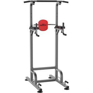 RELIFE REBUILD YOUR LIFE Power Tower Pull Up Bar Station Workout Dip Station for Home Gym Strength Training Fitness Equipment