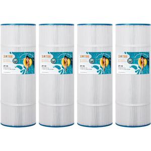 ZOTEE PCC80-PAK4 Replacement Pool Filter Cartridge for PCC80, C-7470,PLFPCC80, Darlly 70804,Clean and Clear Plus 320, Filbur FC-1976, 20"x7" Pool Filter, 4 Pack