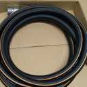 Giraffe Tools Garden Hose 5/8", Custom Length, Heavy Duty, No Kink, Flexible, Rubber Garden Hose, Leakproof Water Hose, 600 Burst PSI, 12ft Female to Female Hose