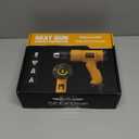 SEEKONE Heat Gun 1800W 122-120250- 650Fast Heating Heavy Duty Hot Air Gun Kit Variable Temperature Control Overheat Protection with 4 Nozzles for Crafts, Shrinking PVC, Stripping Paint(5.2FT)