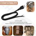 CRD-00 Power Cord Kit for InSinkErator Garbage Disposal | for Insinkerator Power Cord Kit | 3 Feet Garbage Disposal Power Cord Kit