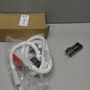 Fuel Transfer Pump with Auto Stop Sensor Overfill Protection, 3.2 GPM Portable Automatic Fuel Transfer Pump Kit with 3 Tank Adapter & 51'' Extra Long Hose