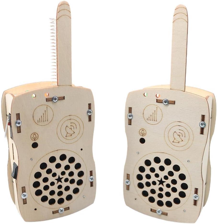 STEM Toys for Boys Girls Age 5-7 8-13 Science Kits for Kids Age 8-10 8-12 12-14 Kids Walkie Talkies Birthday Gifts for 6 7 8 9 10 11 12 13 14+ Years Old Boys Teens Gift Ideas DIY Building Crafts Kit