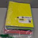 Rosmonde 1 Subject Graph Paper Spiral Notebook, 12 Pack, 70 Sheets (140 Pages), 8 x 10-1/2" Bulk 4x4 Spiral Bound Grid Notebooks, 3 Hole Punched Single Subject Quad Ruled Spiral Notebooks for School