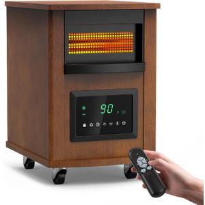 Infrared Space Heater 1500W Electric Heater for Indoor Use