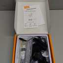 oneisall Dog Clipper Low Noise, Dog Grooming Kit with Rechargeable, Pet Shaver Cordless Electric Quiet Hair Clipper Set for Dogs Cats PetsGold