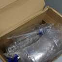 Gandeer 10 Pack Spray Bottles 16 oz Empty Water Spray Bottles for Cleaning Heavy Duty Refillable Squirt container with Measurements Adjustable Nozzle for Household(Blue and White,Clear Style)