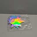 45 Pcs 3D Glitter Star Decorations Back to School Work Stars Centerpiece 3 Sizes Standing Hanging Decor for School Centerpiece Starry Movie Night Themed Party Decor(Rainbow,Iridescent)