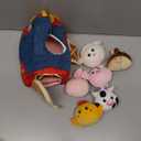 hahaland Baby Toys 6-12 Months - Surprise Barn Stuffed Farm Animals, Rattle, Crinkle, Mirror, Montessori Toys for 6 Month Old Sensory Balls 1-3 Plush Toy Girl Boy Gifts Baby Easter Basket Stuffers