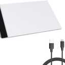 A4 LED Light Box Tracer USB Power Adjustable LED Light Tablet Board Pad for 5D DIY Diamond Painting