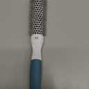 Round Brush for Blow Drying - Extra Small Ceramic Thermal Ionic Roller Brush for Sleek, Salon Blowout - Lightweight Round Hair Brush for Precise Styling and Manageable Hair (Bristle 1.7 In, Barrel 1 In)