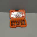 XEWEA 13Pcs Screw Extractor Set Multi-Spline Easy Out Bolt Extractor Kit, Chrome Molybdenum Alloy Steel Hex Head Bolt Remover Tool for Broken Stripped Rusted Bolts Screws Nuts