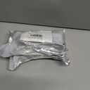 2 x Christmas Stocking Holders Mantel Hook Hangers Fireplace Hooks Hanger Christmas Stocking Hook Fireplace Hanger Grip for Christmas Party Decorations (Black)