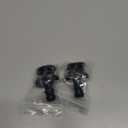 12AN -12 ORB Male to 1/2 Hose Barb Straight Fitting Adapter Aluminum Black 2PCS