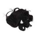 Alipis Natural Black Long Wavy Curly Wig Middle Part Heat Resistant for Women Cosplay Costume Halloween Party Dress-up with Realistic Soft Texture