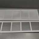 30"Wx6"H Duct Opening Return Air Grille,Air Return Vent Cover Grill for Sidewall and Ceiling,Solid Steel AC Vent Cover HVAC Cold Air Intake Grille Without Filter House,Outer Dimension:31.75WX7.75"H, For 30''W6''H-Duct Opening