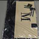 M Initial Canvas Tote