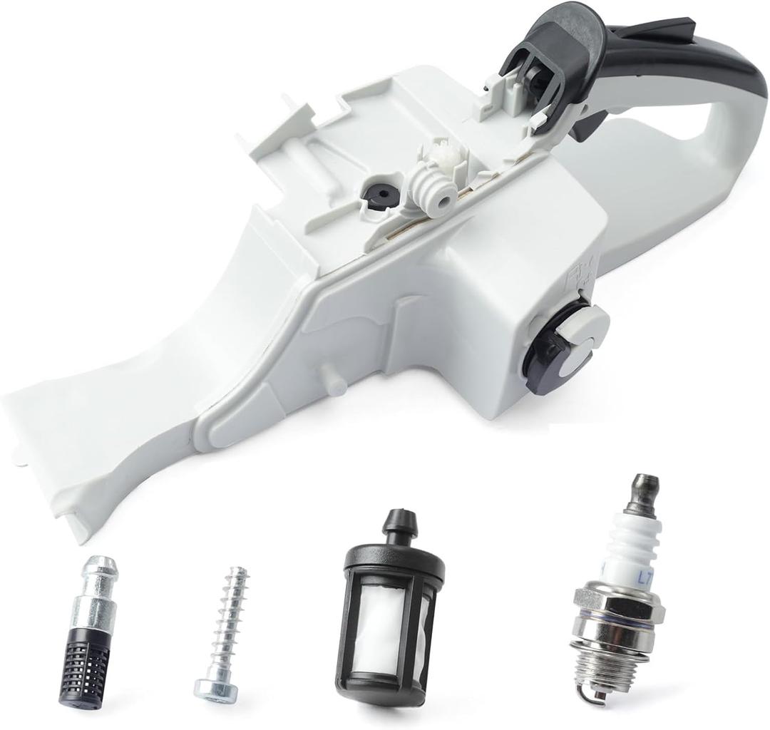 1140-350-0826 MS391 Rear Handle Fuel Tank with Filter & Spark Plug for For Stihl MS311, MS362, MS391,MS400C Chainsaws - Replaces OEM Part #1140-350-0826 - Durable Replacement Kit