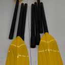 Kids Kayak Paddle for River Tubing and Water Adventures | Double-Sided Oars Ideal for Young Paddlers or on River Runs, Lakes, and Streams | Lightweight, Easy-to-Use (147cm (58 inch), Black)