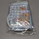 Hello Fall Decorations Tableware, 142 Pcs Blue Plaid Fall Pumpkin Decorations includes Pumpkin Plates and Napkins, Hello Fall Plates and Napkins for Harvest Blue Thanksgiving Decorations