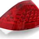 Tail Light Assembly Fit for 2006 2007 Honda Accord Sedan TailLight Lamp 33551SDAA32 (Left Driver Side)