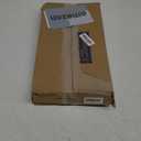 Garden Rake -Small Leaves Rakes for Gardening - 11 Metal Tines 8.5" Wide - 78" Long Handle Leaf Rakes for Lawns Heavy Duty for Yard Lawn Shrub Garden Beds (silver)