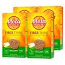 Metamucil Apple Crisp Flavored Fiber Thins Dietary Fiber Supplement with Psyllium Husk, 9.3 Ounce, Pack of 4 (EXP 10/08/26)
