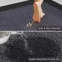Machine Washable Runner Rug 32" x 144", Non Slip Kitchen Rug for Floor, Absorbent Entrance Rug for Hallway, Bedroom, Living Room, (Roll Packing) - Pack of 2