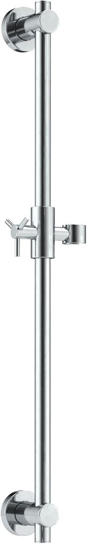 HammerHead Showers Solid Metal 27.5 Inch Shower Slide Bar for Hand Held Shower Heads, Chrome | Adjustable Height Showerhead with Hose Rail System | Easily Adjust Height & Angle of Handshower