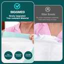 BIGGMED Tear-Resistant Disposable Bed Pads 48" x 36" 50 Count Underpads Extra Large Incontinence Bed Pads Heavy Duty Absorbency Chux Pads Pee Pads for Adult Elderly Puppy Pads for Training