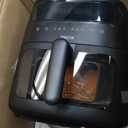 CRUX x Marshmello 8.0 QT Digital Air Fryer with TurboCrisp Technology, Touch Screen Temperature Control, Timer and Auto Shut-off, Fully Programmable, Silicone Liner Included, Black