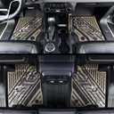 Fit 2021-2026 Ford Bronco 4-Door 3D TPE Floor Mats