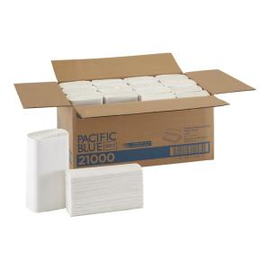 Georgia Pacific Professional Pacific Blue Select Multi-Fold 2-Ply Paper Towel, 9.2 x 9.4, White, 125/Pack, 16 Packs/Carton