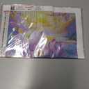 Acudotr Lotus Diamond Painting Kits for Adults, 5D DIY Diamond Art Kits for Beginners, Full Drill Diamond Painting Kits for Home Wall Decor, 12x16 Inch