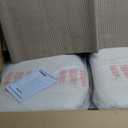 Amazon.com - CONSDAN Dining Chairs Set of 2, Solid Wood Frame, Sturdy Construction, Ergonomic Design, Plush Faux Sherpa Cushions, Faux Leather Covered Back - Tables