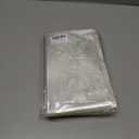 3 x eowqeiur Christmas Gift Bags(9x12 Inch) 120 PCS Large Clear Plastic Cellophane Bags for Treat Goodie Candy Cookie Goody Clothes Pouches Holiday Birthday Party Favors Supplies Wrapping Packaging