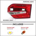 Huray Inner Tail Light for Honda Odyssey 2018-2024 OE Rear Lamp Replacement (Passenger Side (Right))