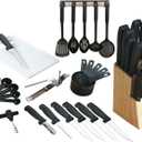 Gibson Cuisine Select Flare 41-Piece Cutlery Combo Set