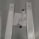 EZVALO 10inch Under Cabinet Lighting, 2500mAh Rechargeable Motion Sensor Lights Indoor with 3 Color Temps, 2 Pack Magnetic Closet Light, 80 LED Dimmable Under Counter Lights for Kitchen, Shelf, Stair (Silver)