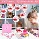 Gifts2U Dentist Kit for Kids, 42Pcs Doctor Kit for Toddlers, Kids Dentist Playset Educational Dentist Toys ,Gift for Girls Boys