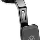 WixGear Magantic Mount, Universal Dashboard Curved Magnetic Phone Car Mount Holder for Cell Phones and Mini Tablets with Fast Swift-snap Technology, Magnetic Cell Phone Mount