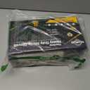 TitanFlex Heavy Duty Black Nitrile Gloves, Raised Diamond Texture, Latex Free, Powder Free Disposable Gloves (8Mil/6Mil) (XL (Pack of 100))