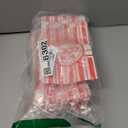 100 Pcs Flat Bottom Popcorn Bags, 2 oz Paper Popcorn Bags for Family Movie Night Baseball Themed Carnival Christmas Birthday Party