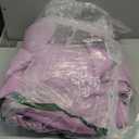 KAHAF COLLECTION 6 Pack Bath Towels Set (27 x 54 Inches) 100% Ring Spun Cotton, Lightweight, Quick Dry, Highly Absorbent Towels (Light Purple, (27x54) Inches)