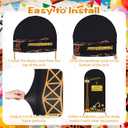 Construction Birthday Party Arch Cover Set of 3 Construction Arch Backdrop Spandex Stretch Backdrop Stand Cover 4ft, 5ft, 6ft(Caution)