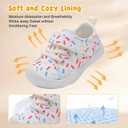 BARERUN Kids Canvas Shoes Running Shoes for Girls Boys Wide Toe Box Barefoot Toddler Sneakers Girls Boys School Shoes Non-Slip Toddler Tennis Shoes (White)