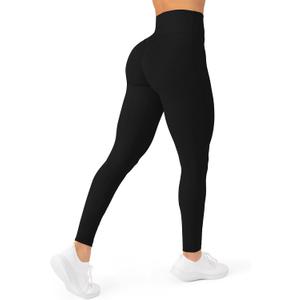 PAVOI ACTIVE Buttery Soft Workout Leggings for Women - High Waisted No Front Seam Gym Leggings Yoga Pants - FlexFlow, S